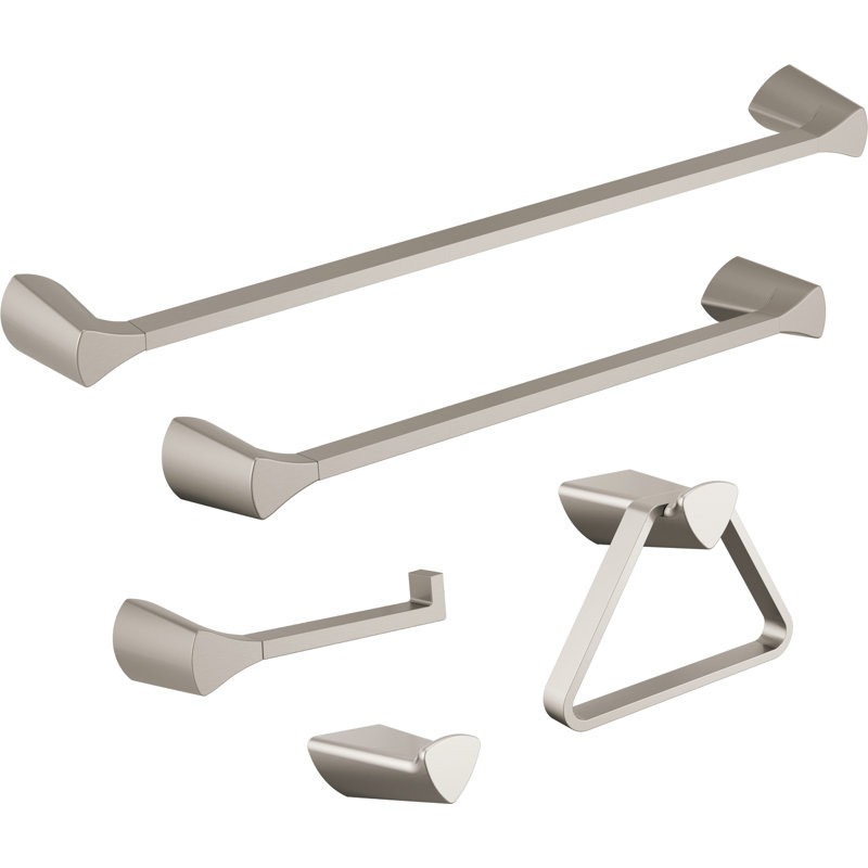 774500SS,PN Delta Zura Wall Mount Toilet Paper Holder & Reviews Wayfair